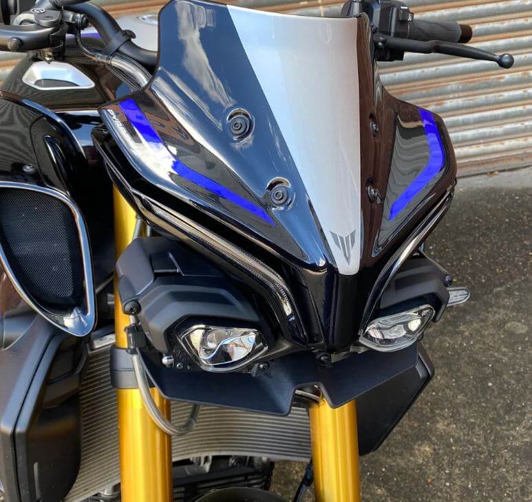 Pyramid Frontal Wing '22-'23 Yamaha MT-10 | Matte Black