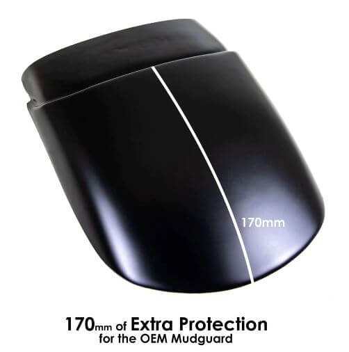 Pyramid Extenda Fenda '08-'12 Suzuki GSX 650 F | Matte Black
