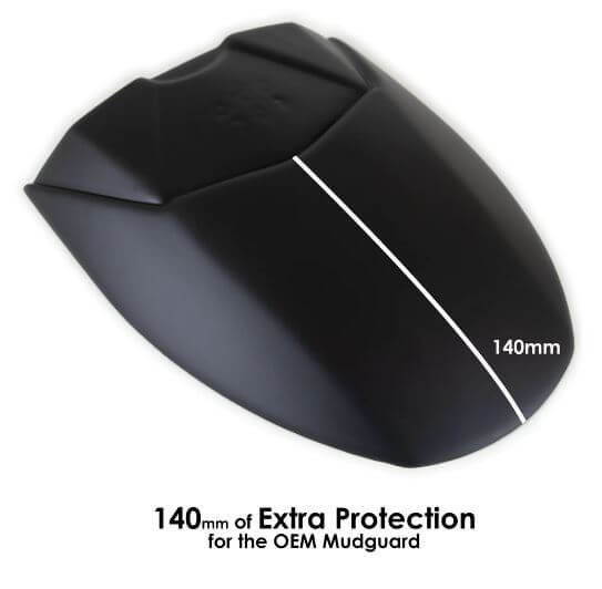 Pyramid Hugger Extension '17-'22 Suzuki GSX-S 750 | Matte Black