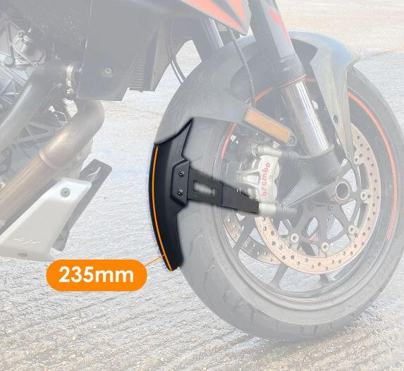Pyramid Extenda Fenda EXTRA '16-'23 KTM 1290 Superduke GT | Matte Black
