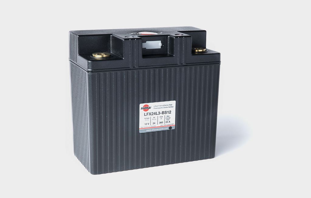 Shorai LFX24L3-BS12 Lithium Battery