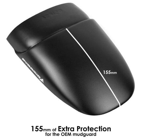 Pyramid Extenda Fenda '18-'23 Honda Monkey 125 | Matte Black