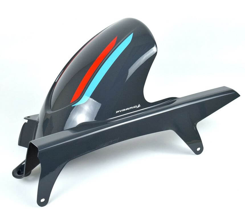 Pyramid Hugger '21-'23 Yamaha MT-09 | Storm Fluo/Cyan Storm