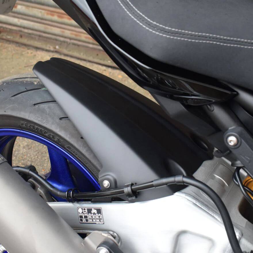 Pyramid Rear Tire Hugger '16-'23 Yamaha MT-10 | Matte Black
