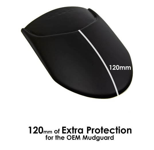 Pyramid Extenda Fenda '17-'23 BMW R Nine T Urban G/S | Matte Black