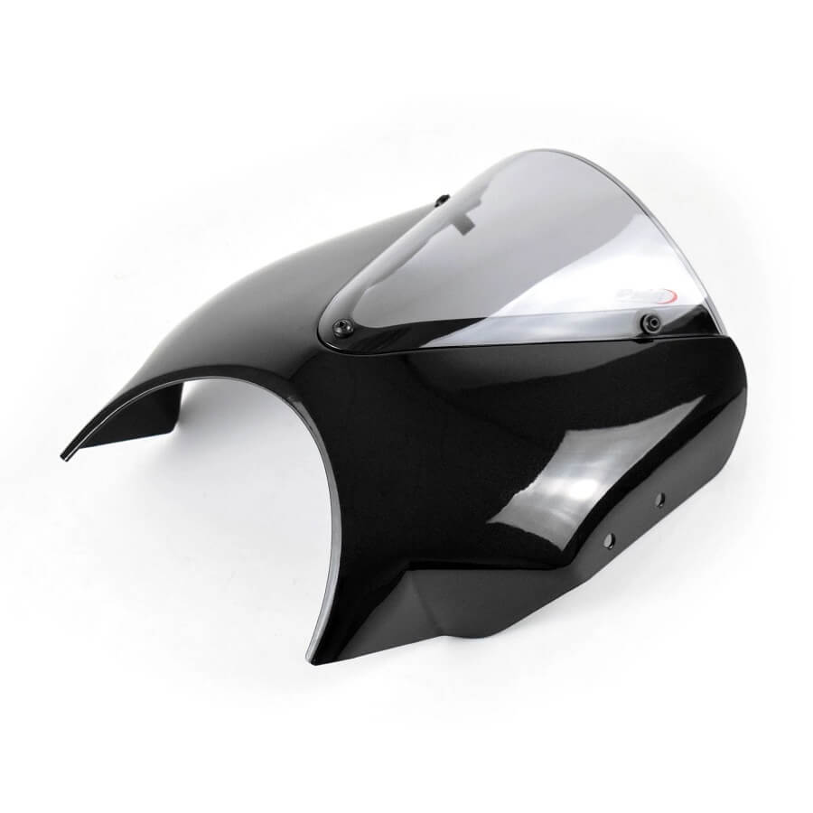 Pyramid Fly Screen '21-'23 Triumph Trident 660 | Sapphire Black