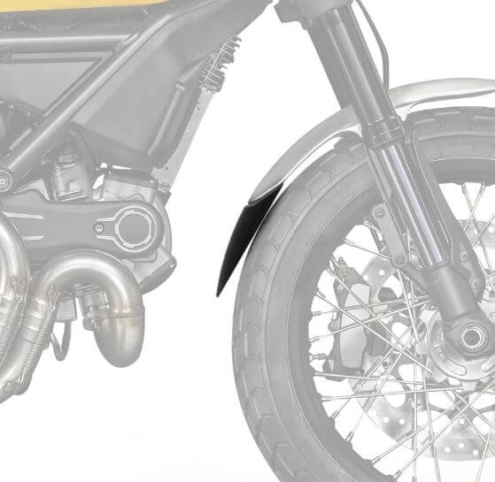 Pyramid Extenda Fenda '15-'19 Ducati Scrambler Classic | Matte Black