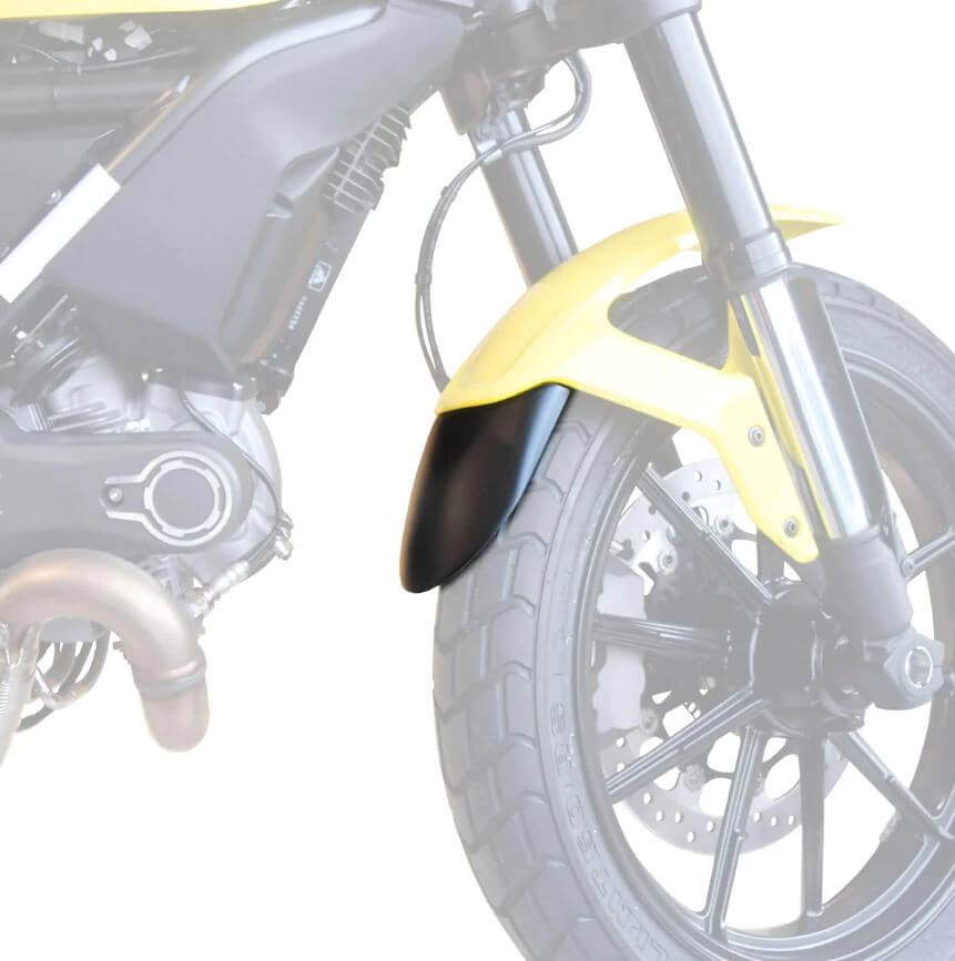 Pyramid Extenda Fenda '14-'23 Ducati Scrambler Icon | Matte Black