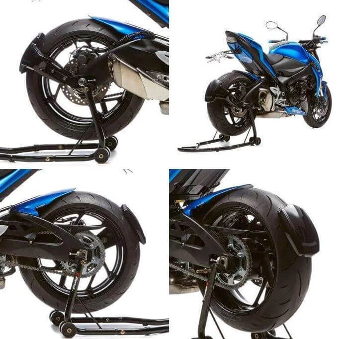 Pyramid Spray Guard '15-'23 Suzuki GSX-S 1000 | Gloss Black