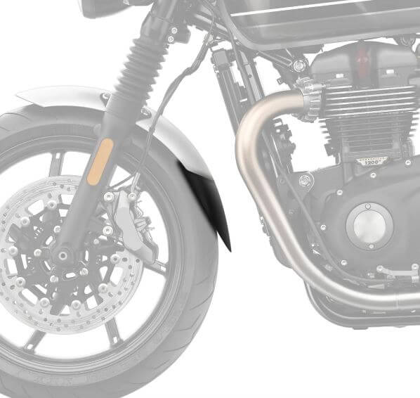 Pyramid Extenda Fenda '22-'23 Triumph Speed Twin 1200 | Matte Black