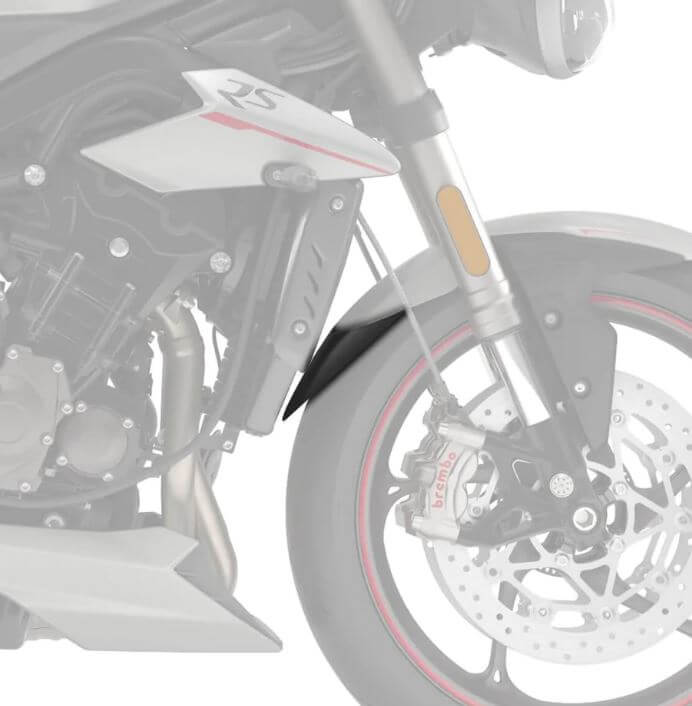 Pyramid Extenda Fenda '17-'23 Triumph Street Triple 765 | Matte Black