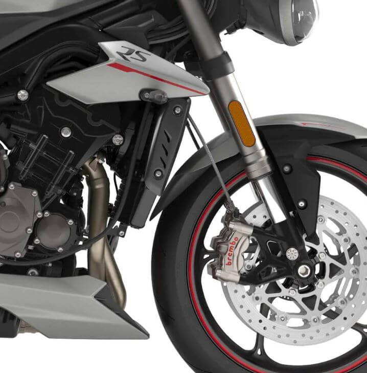 Pyramid Extenda Fenda '17-'23 Triumph Street Triple 765 | Matte Black