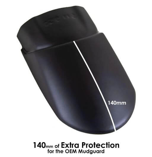 Pyramid Extenda Fenda '11-'23 Triumph Tiger 800 | Matte Black