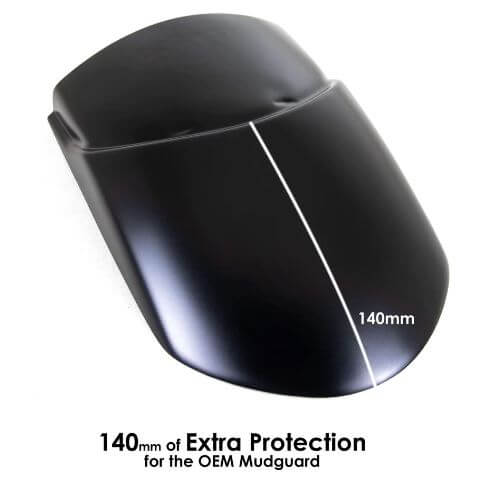 Pyramid Extenda Fenda '10-'23 Kawasaki Versys 650 | Matte Black