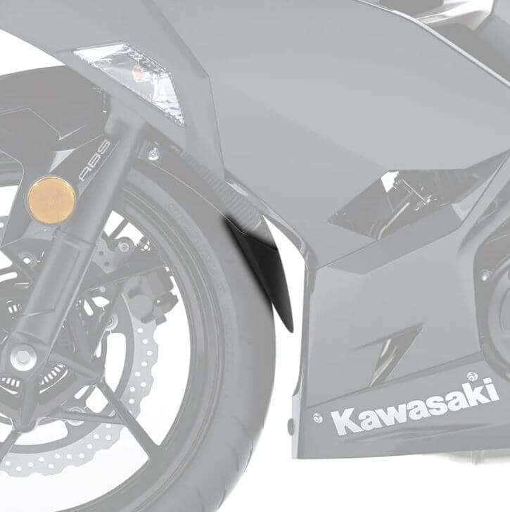 Pyramid Extenda Fenda '19-'23 Kawasaki Z 400 | Matte Black