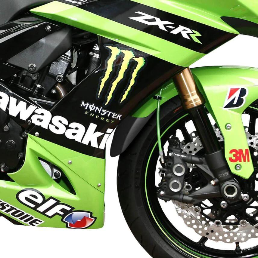 Pyramid Extenda Fenda '05-'08 Kawasaki ZX-6R 636 | Matte Black