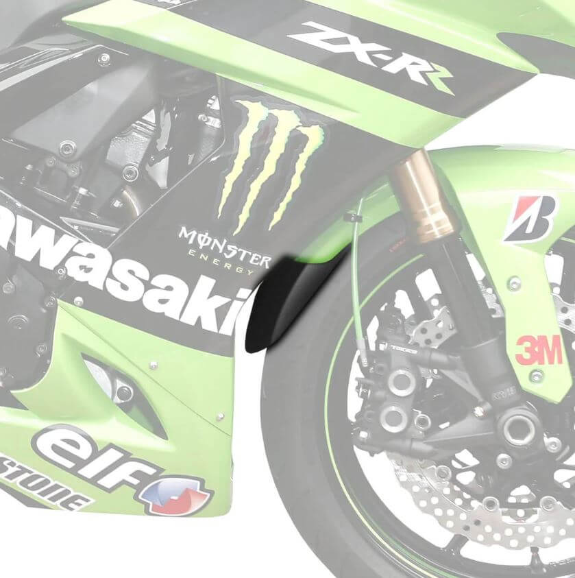 Pyramid Extenda Fenda '05-'08 Kawasaki ZX-6R 636 | Matte Black