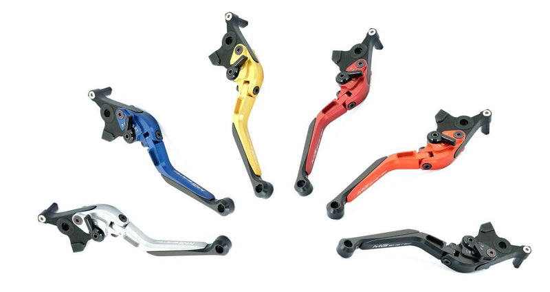 MG BikeTec Foldable/Extendable Brake & Clutch Levers '21+ Aprilia RSV4 1100 / Factory