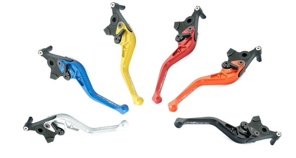 MG BikeTec Short Brake & Clutch Levers '21-'22 Yamaha MT-09 (without cruise control)