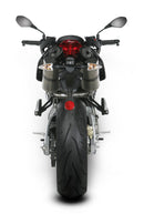 Akrapovic Slip-on Line (Titanium) EC Type Approved Exhaust System For 2010-2015 Aprilia Shiver 750 / GT