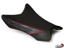 LuiMoto Sport Seat Covers '11-'15 Kawasaki ZX10R - Black/Red - Motostarz USA