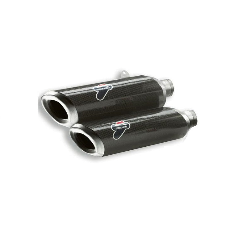 Termignoni Carbon Slip-on Exhaust for Ducati Streetfighter 848/1098 | No Up-Map Key