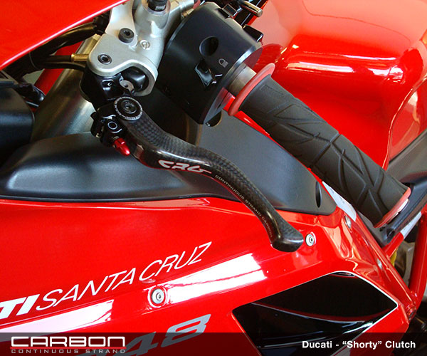 CRG Carbon Fiber Brake & Clutch Levers - Kawasaki ZX-6R/636, ZX-10R