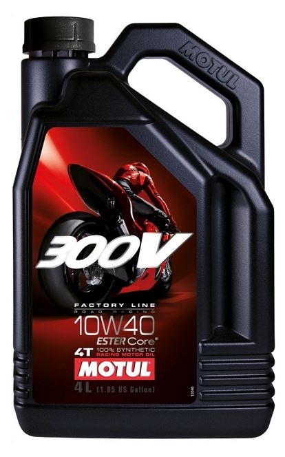 Motul 300V 4T 100% Synthetic Racing Motor Oil | 4L
