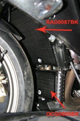 R&G Racing Radiator & Oil Cooler Guard '09-'14 BMW S1000RR, '14-'15 S1000R
