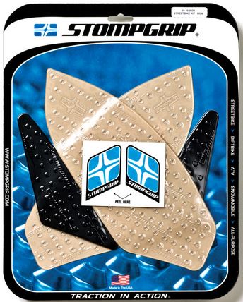 StompGrip Volcano Traction Tank Pad Kit for 2013-2015 Honda CBR400R, 2013-2015 CBR500R