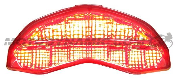 Motodynamic Sequential LED Tail Light for '14-'18 Ducati Monster 797/821/1200, '17-'18 Supersport - Smoke