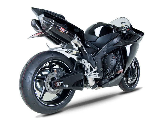 Yoshimura Street R77 Dual Exhaust Slip-On System '09-'14 Yamaha YZF-R1