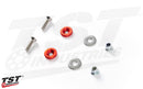 TST Industries Anodized License Plate Mounting Hardware