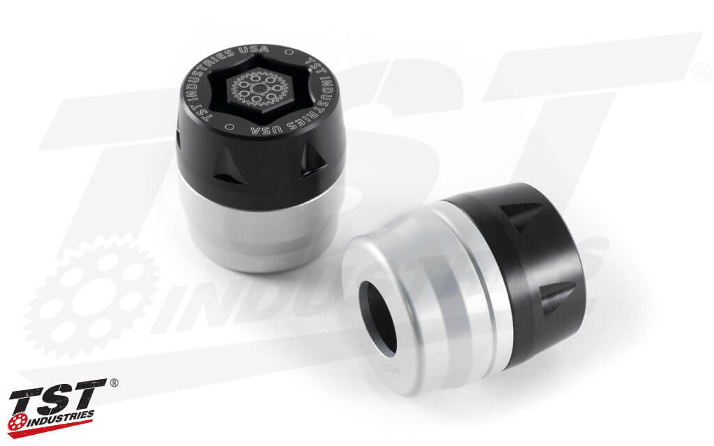 TST Industries Axle Slider Crash Protection for Kawasaki '18- Ninja 400, '19- Z400