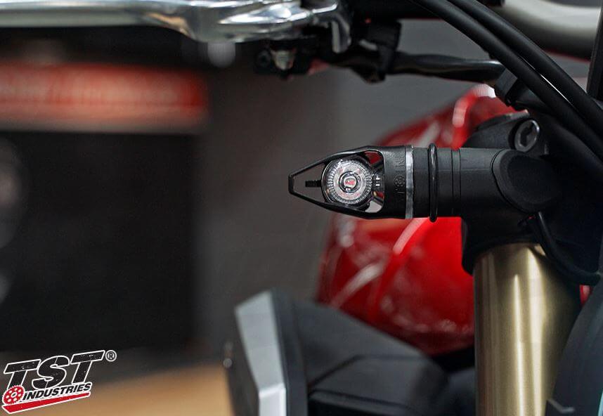 TST Industries Mech-GTR Front LED Turn Signals '19- Honda CB650R 
