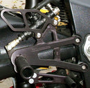 Woodcraft Complete Rearset Kit GP Shift for '06-'12 Triumph 675