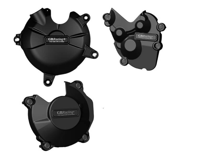 GB Racing STOCK Engine Cover Set 13-25 Kawasaki ZX6R 636