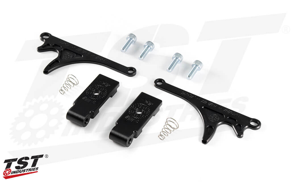 TST Industries Spooled Captive Chain Adjusters for Kawasaki '18- Ninja 400, '19- Z400