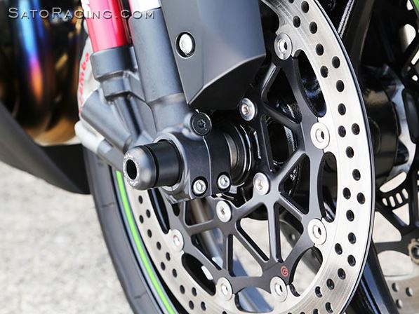 Buy Sato Racing Front Axle Sliders '16-'22 Kawasaki ZX10R
