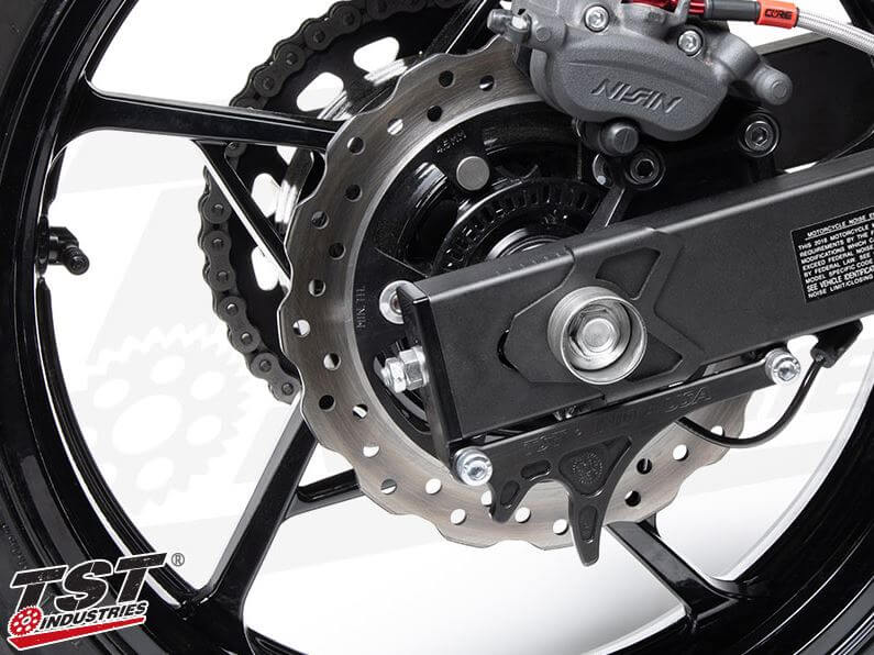 TST Industries Spooled Captive Chain Adjusters for Kawasaki '18- Ninja 400, '19- Z400