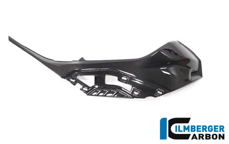 ILMBERGER Carbon Fiber Tank Side Panel (Right) With Attachments For Colored OEM Panel for Street '19-'20 BMW S1000RR