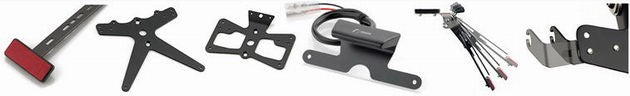 Rizoma License Plate Support / Fender Eliminator Kits for Ducati 899/959/1199/1299 Panigale