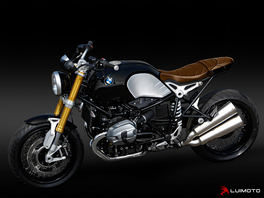 LuiMoto Vintage Seude Seat Covers for 2014-2018 BMW R NineT Pure/Racer | Passenger