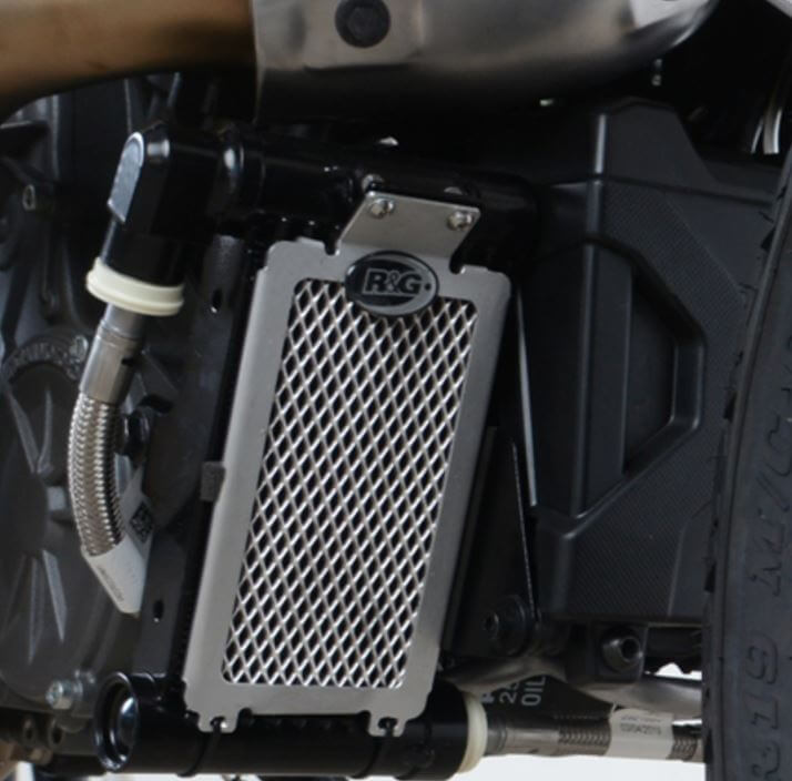 R&G Racing Aluminium Oil Cooler Guard (Black) '19- Indian FTR 1200S