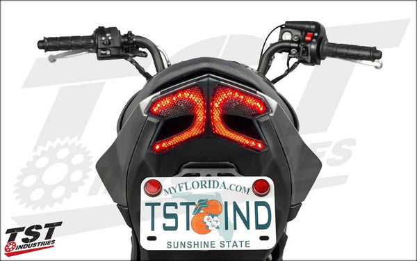 TST Industries LED Integrated Tail Light for '17- Kawasaki Z125