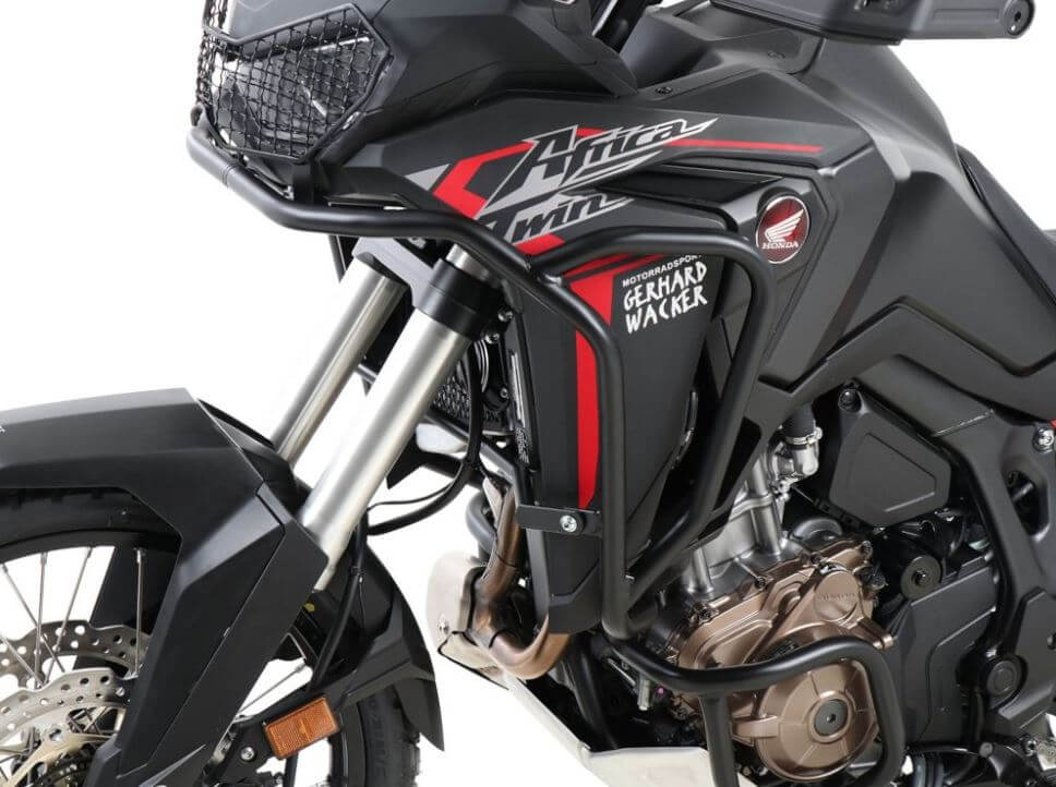 Hepco & Becker Tank Guard for '19-'20  Honda CRF1100L Africa Twin - Black