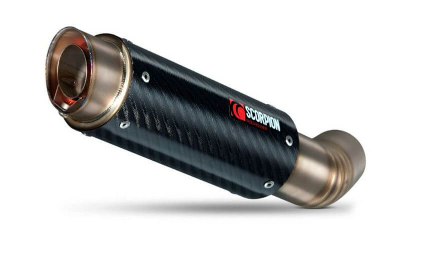 Scorpion RP-1 GP Titanium Slip-On Exhaust for '14-'20 Yamaha R3/R25