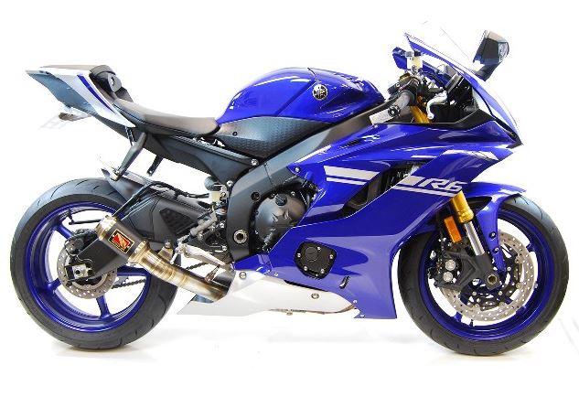 Competition Werkes GP Race Stainless Steel Slip-On Exhaust 2017+ Yamaha YZF R6