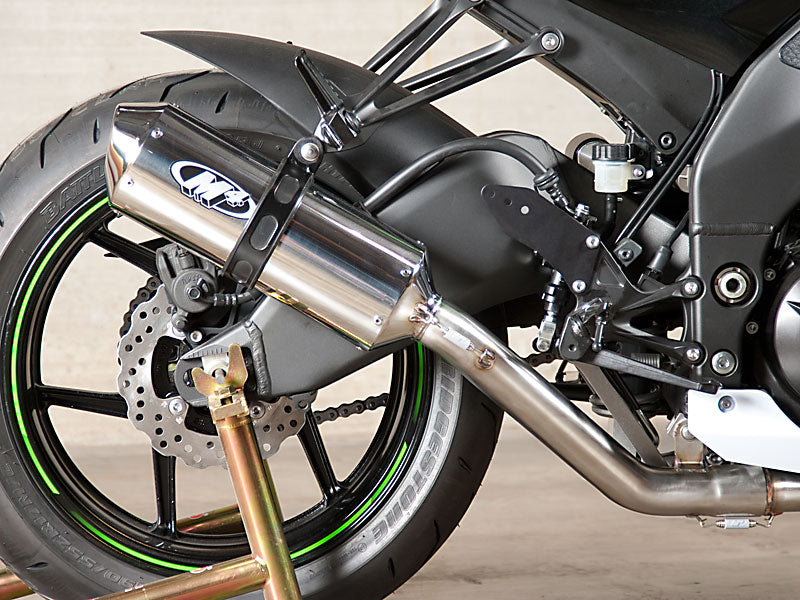 M4 Standard Polished Full Exhaust System for 2008-2010 Kawasaki 