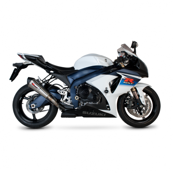 Scorpion Serket Taper Slip-on Twin Exhaust System 09-11 Suzuki GSXR 1000